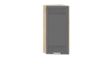 Кухонный шкаф торцевой Долорес 1В3Т (Дуб крафт золотой/Титан) в Саратове