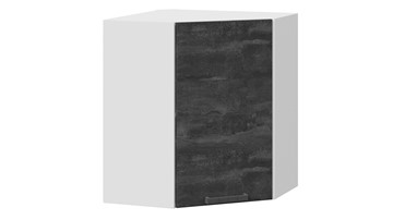 Навесной кухонный шкаф Детройт 1В6У (Белый/Угольный Камень) в Саратове