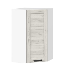 Навесной кухонный шкаф 600 угловой высокий Винченца ЛД 234.620.000.042, Белый/Дуб Крафт белый в Энгельсе
