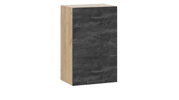 Навесной кухонный шкаф Детройт 1В45 (Дуб крафт золотой/Угольный Камень) в Саратове