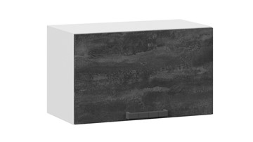 Шкаф навесной Детройт 1В6Г (Белый/Угольный Камень) в Саратове