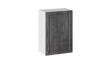 Кухонный навесной шкаф Прованс (Белый глянец/Санторини темный) В_72-50_1ДР в Саратове