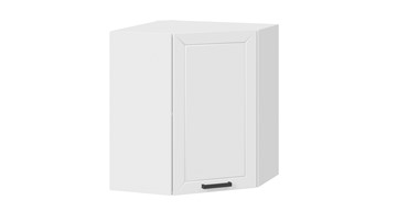 Кухонный навесной угловой шкаф Лорас 1В6У (Белый/Холст белый) в Энгельсе