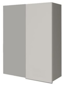 Шкаф кухонный ВУП 960 Белое гладкое Ламарти/Антрацит в Энгельсе - предосмотр