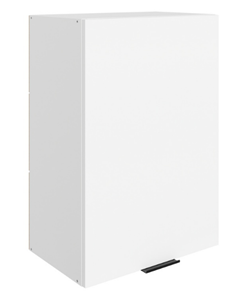 Шкаф навесной Стоун L500 Н720 (1 дв. гл.) (белый/джелато софттач) в Энгельсе