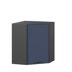 Шкаф кухонный угловой Индиго ЛД 298.610.000.158, Чёрный/Тёмно-синий в Энгельсе