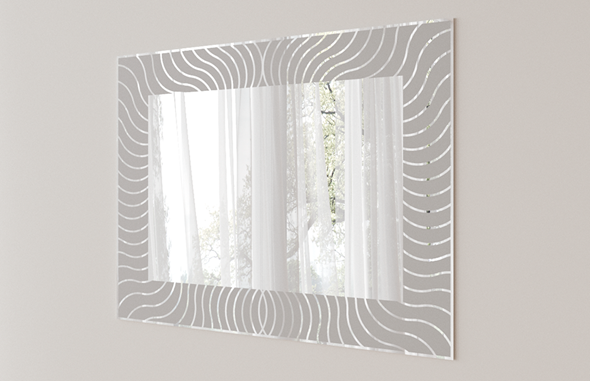 Настенное зеркало Медуза (Z-01) в Саратове - изображение