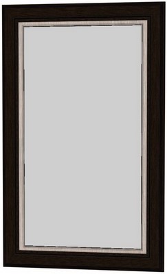 Зеркало настенное ЗП1, цвет Венге в Саратове - изображение