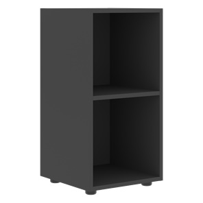 Каркас низкого шкафа колонны FORTA Черный Графит FLC 40 (399х404х801) в Энгельсе - предосмотр