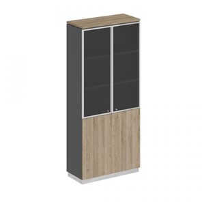Шкаф для документов двери стекло Speech Cube (90x40x203.4) СИ 308 ДС АР ДС/ХР в Саратове