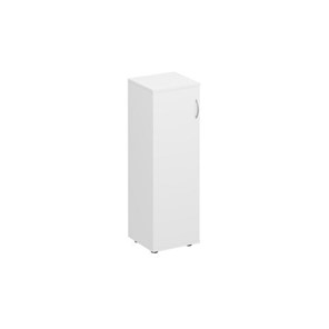 Шкаф для документов средний узкий закрытый Комфорт КФ, белый премиум (40x38x123) К.359 БП в Энгельсе