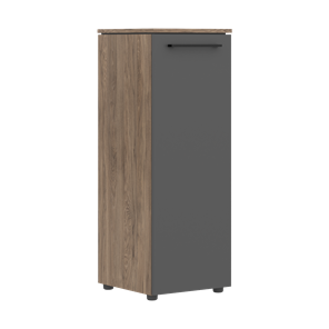 Средний шкаф колонна с глухой дверью MORRIS TREND Антрацит/Кария Пальмира MMC 42.1 (429х423х821) в Саратове
