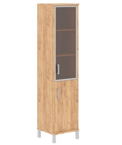 Шкаф Born В 431.4 R правый колонка комбинированная 475х450х2054 мм, Дуб Бофорд в Саратове