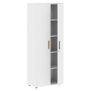 Шкаф широкий высокий FORTA Белый FHC 80.1(Z) (798х404х1965) в Энгельсе