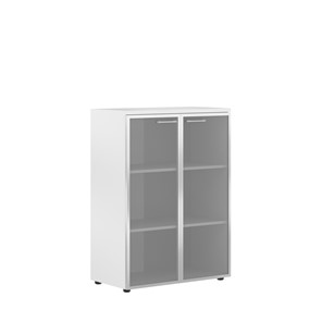 Шкаф средний XTEN Белый  XMC 85.7 (850х410х1165) в Саратове