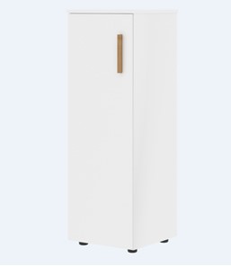 Средний шкаф колонна с глухой дверью левой FORTA Белый FMC 40.1 (L) (399х404х801) в Энгельсе