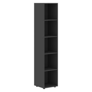 Шкаф колонна высокий FORTA Черный Графит FHC 40 (399х404х1965) в Энгельсе