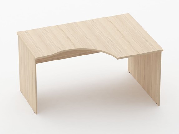 Угловой стол Twin 12.11.14Пр,  Туя 1390х1000(680)х750 в Энгельсе - изображение