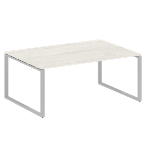 Стол для переговорки БО.ПРГ-1.5 (Серый/Дуб Наварра) в Саратове
