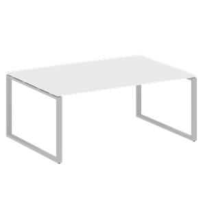 Стол для совещаний БО.ПРГ-1.5 (Серый/Белый) в Энгельсе