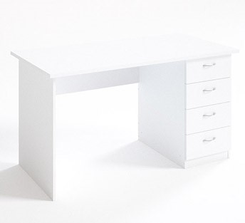 Письменный стол СТ 14.7, белый в Саратове - изображение