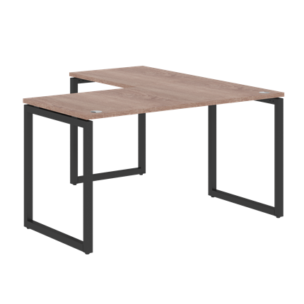 Письменный стол угловой левый XTEN-Q Дуб-сонома- антрацит XQCT 1415 (L) (1400х1500х750) в Саратове - изображение