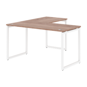 Письменный стол угловой правый XTEN-Q Дуб-сонома- белый XQCT 1415 (R) (1400х1500х750) в Саратове