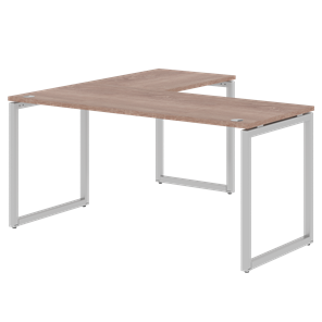 Письменный стол угловой правый XTEN-Q Дуб-сонома- серебро XQCT 1615 (R) (1600х1500х750) в Энгельсе