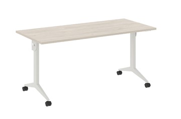 Складной стол X.M-4.7, Металл белый/Денвер светлый в Саратове