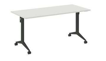 Складной мобильный стол X.M-5.7, Металл антрацит/Белый бриллиант в Энгельсе