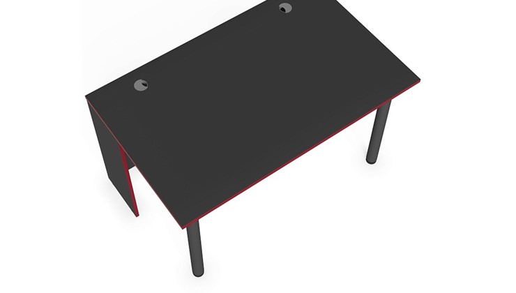 Стол SKILLL SSTG 1385.1 , (1360x850x750), Антрацит/ Красный в Саратове - изображение 3