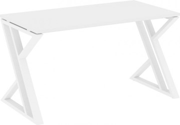 Стол письменный Loft VR.L-SRZ-3.7, Белый Бриллиант/Белый металл в Саратове