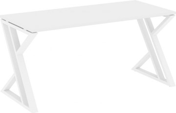 Стол Loft VR.L-SRZ-4.7, Белый Бриллиант/Белый металл в Энгельсе
