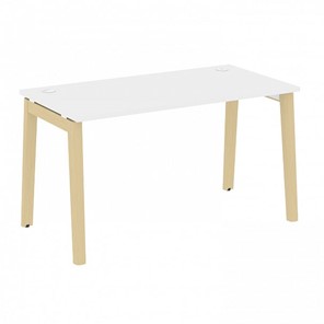 Стол для офиса Onix Wood OW.SP-3.8, Белый Бриллиант/Дуб светлый в Энгельсе