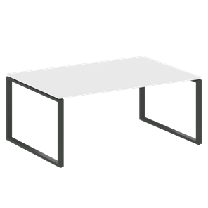 Конференц-стол переговорный БО.ПРГ-1.5 (Антрацит/Белый) в Саратове
