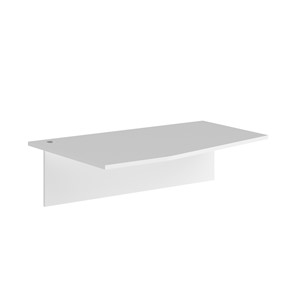 Дополнительный стол левый XTEN Белый  XCET 149-1(L) (1400х900х25) в Энгельсе
