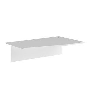 Дополнительный стол правая XTEN Белый  XCT 149-1(R) (1400х900х25) в Саратове