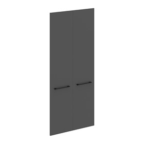 Дверь для шкафчика высокая MORRIS TREND Антрацит/Кария Пальмира MHD 42-2 (844х1900х18) в Энгельсе
