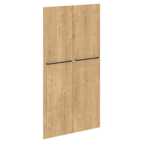 Дверь двойная  глухая средняя LOFTIS Дуб Бофорд LMD 40-2 (790х18х1470) в Саратове