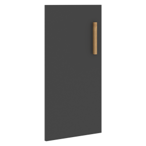 Дверь для шкафа низкая левая FORTA Черный ГрафитFLD 40-1(L) (396х18х766) в Энгельсе