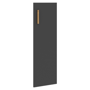 Средняя дверь для шкафа правая FORTA Черный Графит FMD40-1(R) (396х18х1164) в Энгельсе