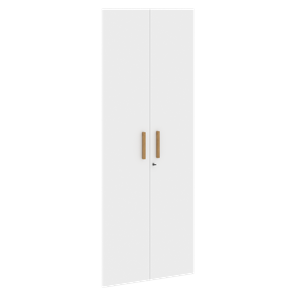 Высокие двери для шкафов с замком FORTA Белый FHD 40-2(Z)  (794х18х1932) в Энгельсе