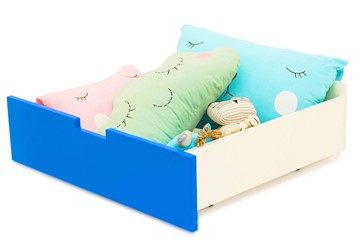 Ящик для кровати Skogen синий в Саратове