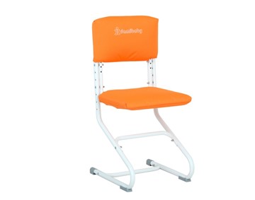 Комплект чехлов на спинку и сиденье стула СУТ.01.040-01 Оранжевый, ткань Оксфорд в Саратове