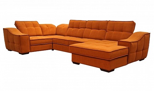 Угловой диван N-11-M (П1+ПС+УС+Д2+Д5+П1) в Энгельсе - изображение