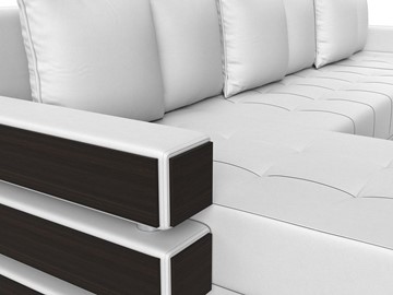 Большой П-образный диван Венеция боннель, Белый (Экокожа) в Саратове - предосмотр 2