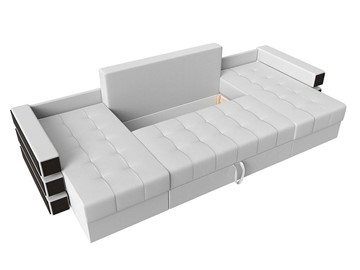 Большой П-образный диван Венеция боннель, Белый (Экокожа) в Саратове - предосмотр 6