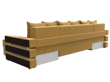 П-образный диван Венеция боннель, Желтый (Микровельвет) в Саратове - предосмотр 4