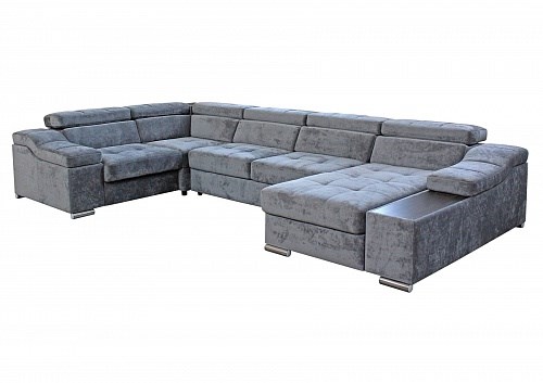 Угловой диван N-0-M П (П1+ПС+УС+Д2+Д5+П2) в Энгельсе - изображение 1