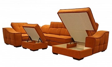 Угловой диван N-11-M (П1+ПС+УС+Д2+Д5+П1) в Энгельсе - предосмотр 2